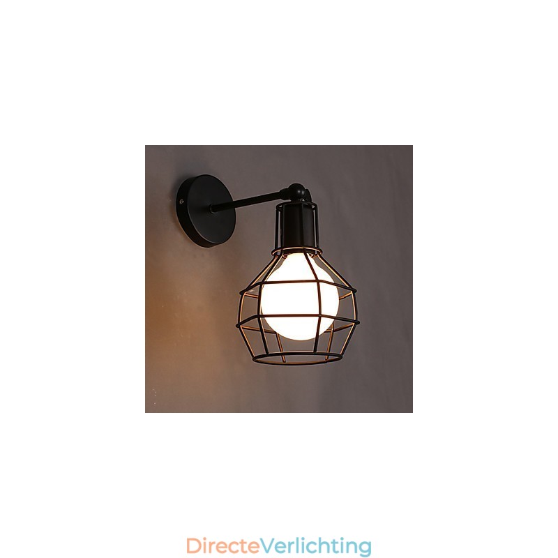 Het herstellen van oude manieren is de oude straatlantaarn balkon gang smeedijzeren pot wandlamp