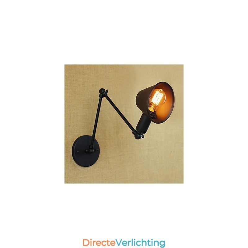 Industriële Lucht Creatieve Persoonlijkheid Lange Arm Bar Café Eenvoudig Gedecoreerde Decoratieve Wandlamp