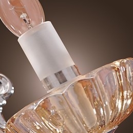 Elegante kristallen wandlamp met 2 lampen