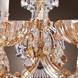 Elegante kristallen wandlamp met 2 lampen