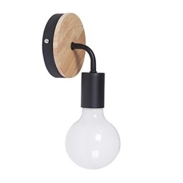 110V 220V IRON Edison Binnen Wandlamp Gang Trappenhuizen Wandlamp Bollamp Armatuur Zwart Wit