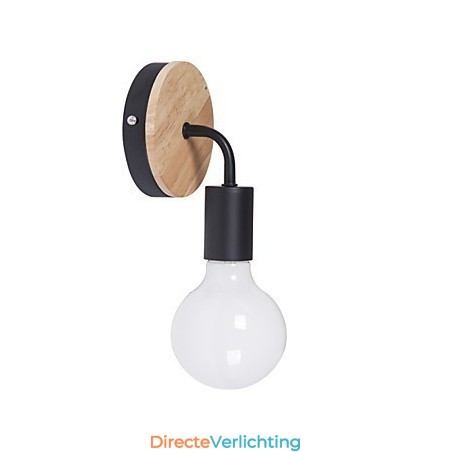 110V 220V IRON Edison Binnen Wandlamp Gang Trappenhuizen Wandlamp Bollamp Armatuur Zwart Wit