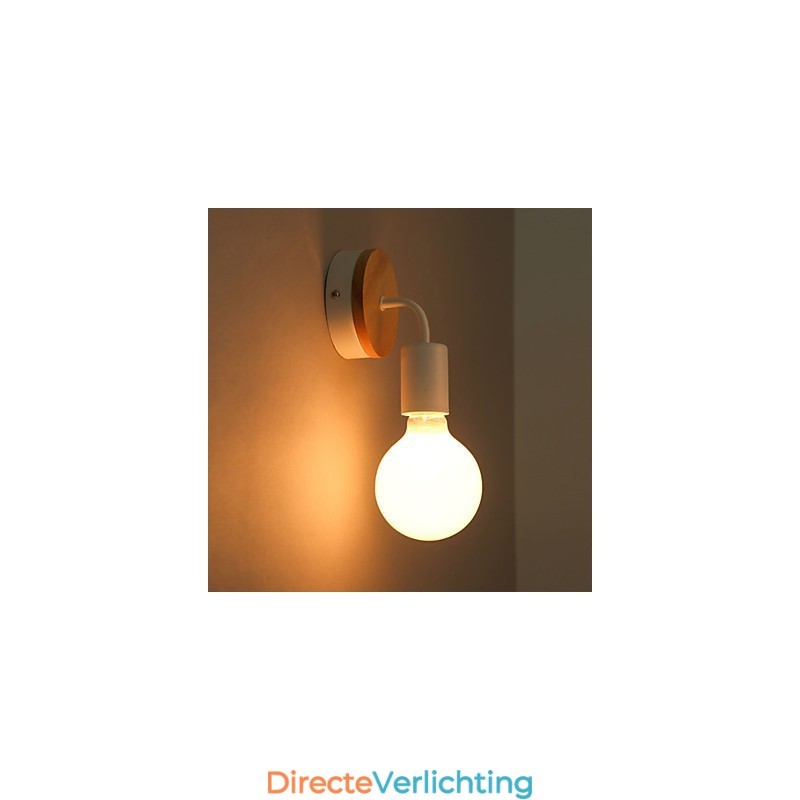 110V 220V IRON Edison Binnen Wandlamp Gang Trappenhuizen Wandlamp Bollamp Armatuur Zwart Wit