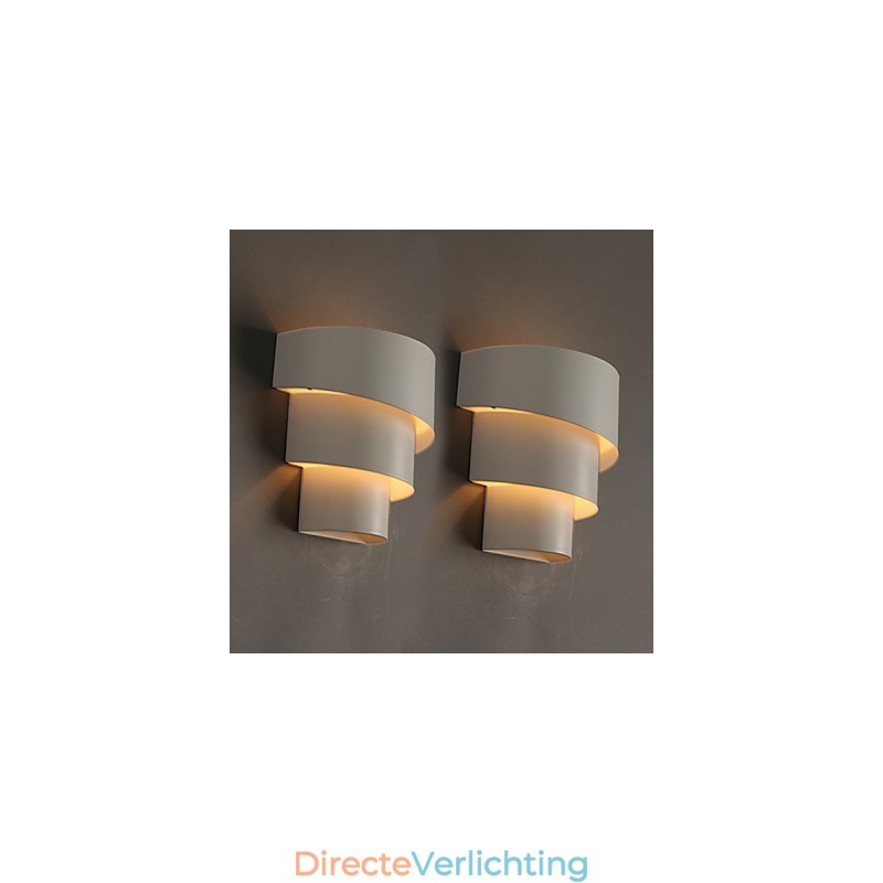 Kleine schelp Cartoon Wandlamp Smeedijzeren Fakkel Vorm Van Het Hoofd Van Een Bed Verlichting
