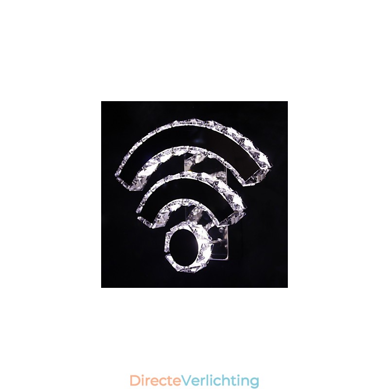 WIFI Kristallen Wandlampen Kristal Modern Hedendaags Bed Woonkamer Hotel Metaal