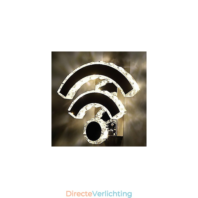 WIFI Kristallen Wandlampen Kristal Modern Hedendaags Bed Woonkamer Hotel Metaal