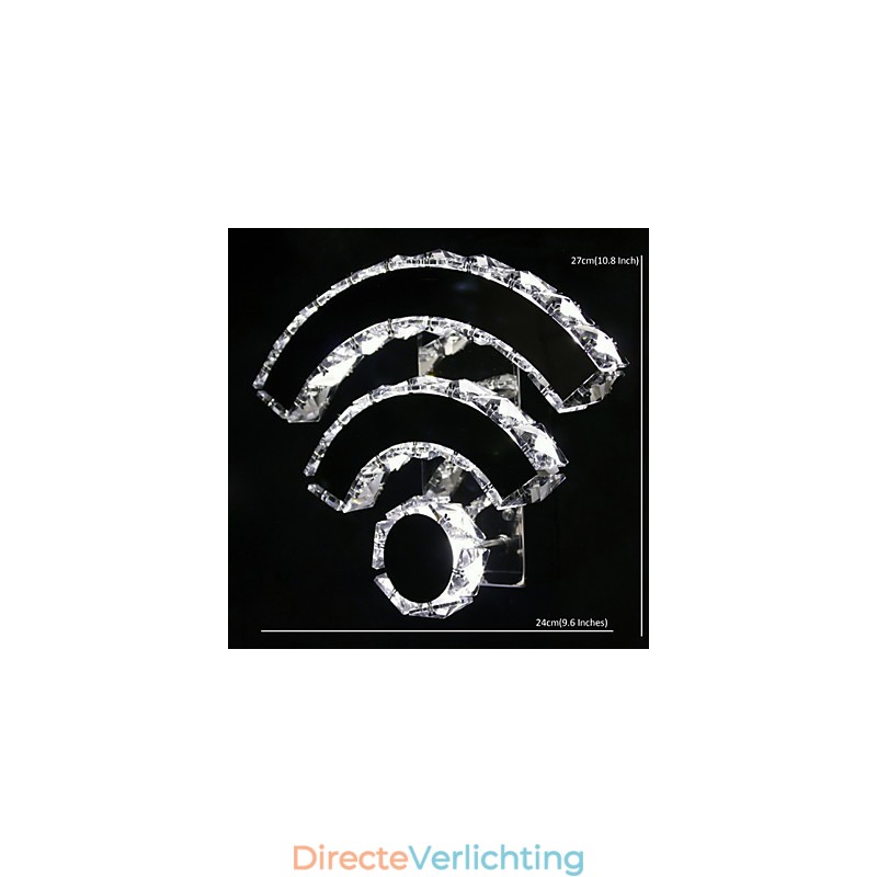 WIFI Kristallen Wandlampen Kristal Modern Hedendaags Bed Woonkamer Hotel Metaal