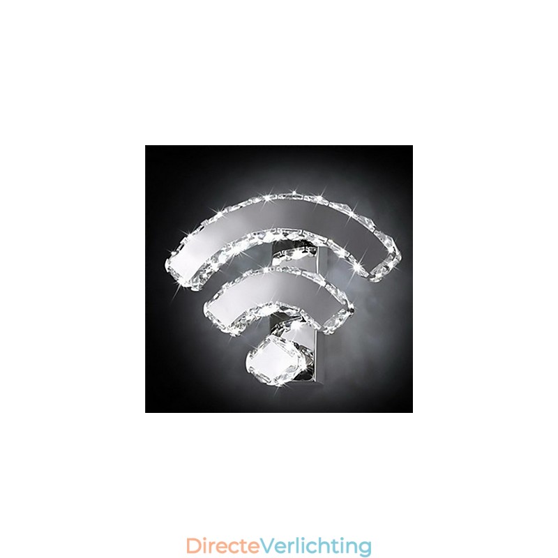 WIFI Kristallen Wandlampen Kristal Modern Hedendaags Bed Woonkamer Hotel Metaal
