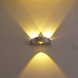 Halve Maand Wandlamp Creatief Bar Model Wandlampen Modern Hedendaags Metaal