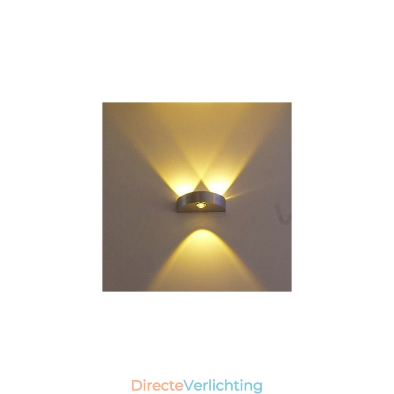 Halve Maand Wandlamp Creatief Bar Model Wandlampen Modern Hedendaags Metaal