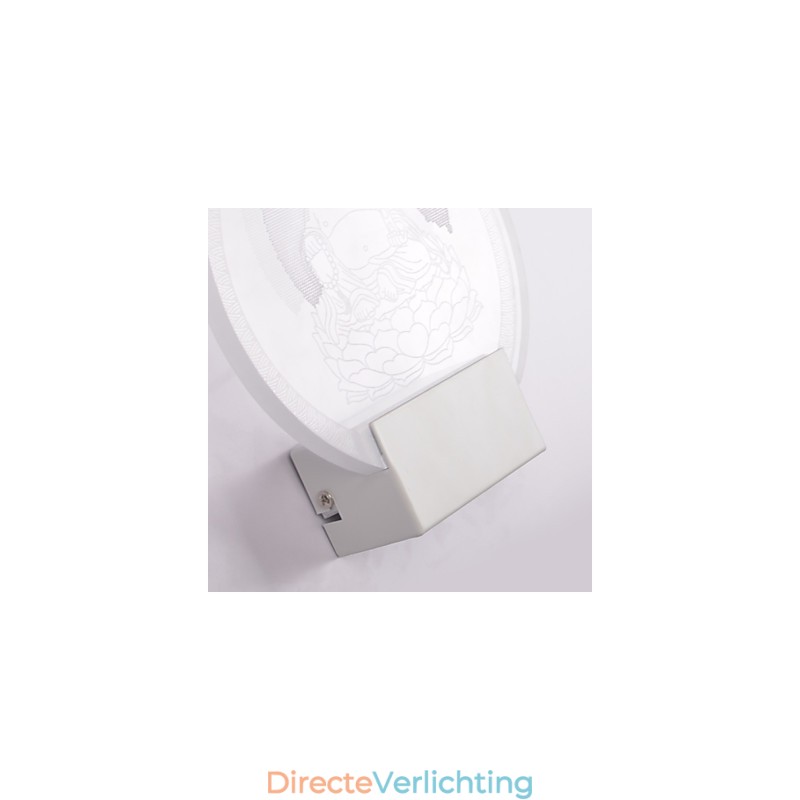 Acryl Wandlamp PVC Lamp Licht Chip Modern Hedendaags Metaal