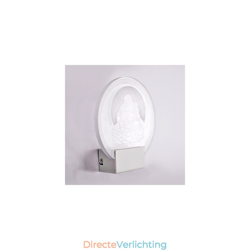 Acryl Wandlamp PVC Lamp Licht Chip Modern Hedendaags Metaal