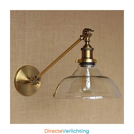 De Iron Glass Bronze Brass Arm Stijl Retro Creatieve Amerikaanse Landelijke Hal Slaapkamer Wandlamp De Iron Glass Bronze Brass Arm Stijl Retro Creatieve Amerikaanse Landelijke Hal Slaapkamer Wandlamp