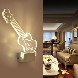Acryl Wandlamp PVC Lamp Licht Modern Hedendaags Metaal
