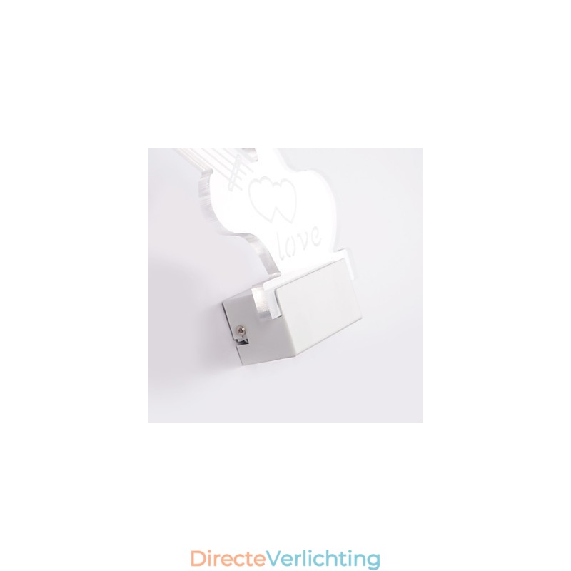 Acryl Wandlamp PVC Lamp Licht Modern Hedendaags Metaal