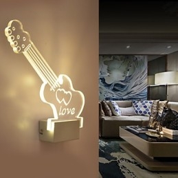 Acryl Wandlamp PVC Lamp Licht Modern Hedendaags Metaal
