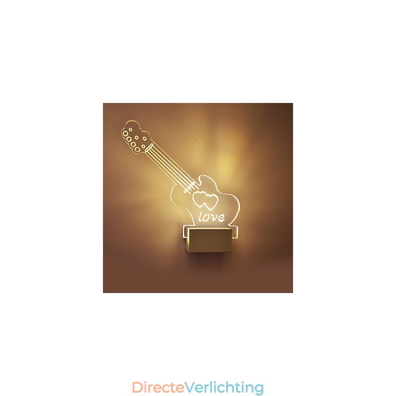 Acryl Wandlamp PVC Lamp Licht Modern Hedendaags Metaal
