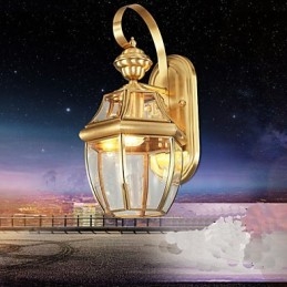 Tuinlamp Volledig Koperen Lamp Buitenlamp Waterdichte Lamp A