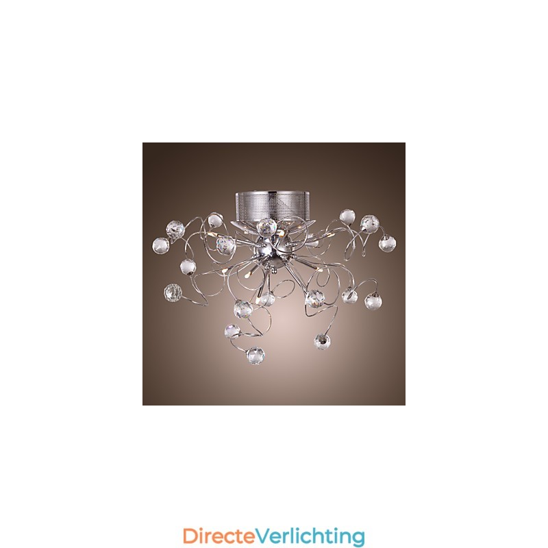 Kroonluchter Kristal Modern Design Living 9 Lampen