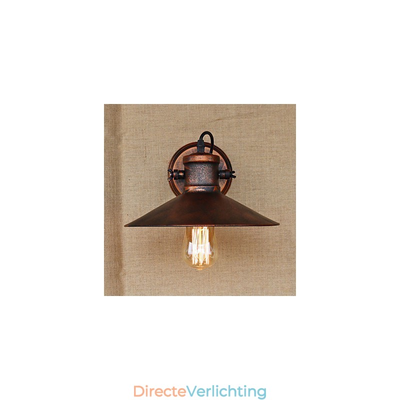 Loft industrieel pakhuis creatieve woonkamer balkon wind ijzerhoudend nostalgisch retro pastorale trap wandlamp