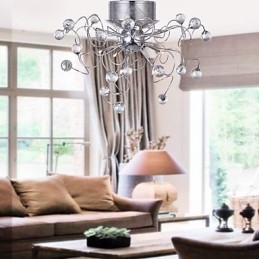 Kroonluchter Kristal Modern Design Living 9 Lampen
