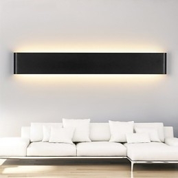 Moderne Wandlampen Licht Binnen Zwart Wit 72cm