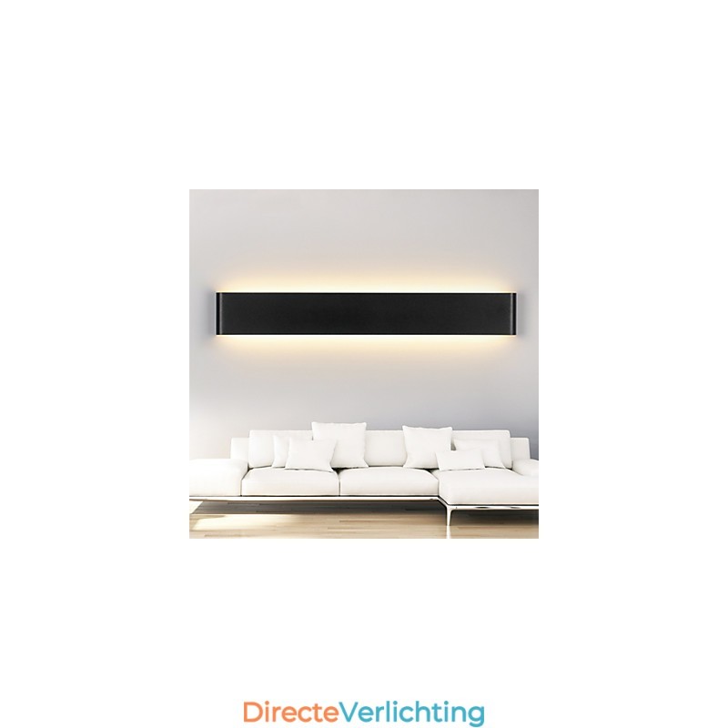 Moderne Wandlampen Licht Binnen Zwart Wit 72cm