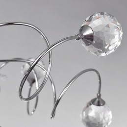 Kroonluchter Kristal Modern Design Living 9 Lampen