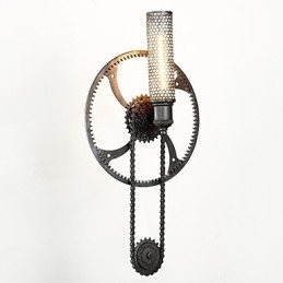 Grand Mercure Mount wandlamp Loft Steampunk Nordic American Warehouse Retro Industrial Gear Wandlamp