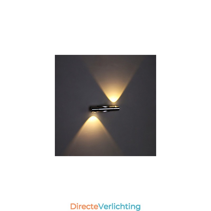 Moderne wandlamp met strooilicht Sci-fi-ontwerp
