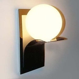 Badkamer Wandlamp Moderne Bol Metaal Glas Galvaniseren