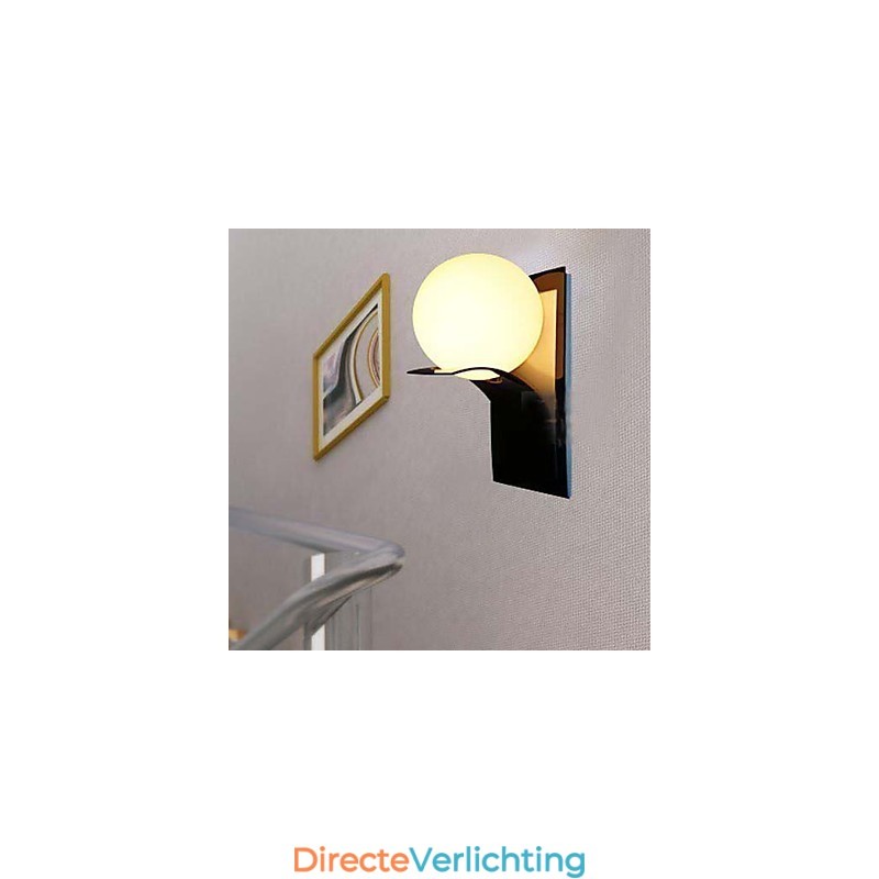 Badkamer Wandlamp Moderne Bol Metaal Glas Galvaniseren
