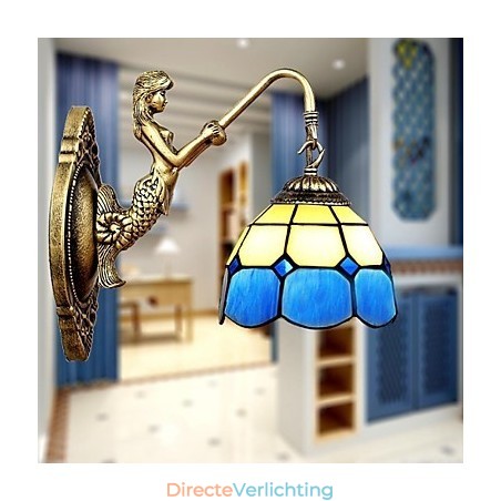 Europa Type Herstellende Oude Manieren Wandlamp Creatieve Mediterrane Glazen Lampen Europa Type Herstellende Oude Manieren Wandlamp Creatieve Mediterrane Glazen Lampen