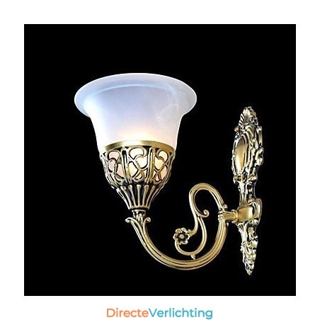 Bronzen Wandlampen Verlichting Moiré Glas Europees Retro Klassiek 220V Bronzen Wandlampen Verlichting Moiré Glas Europees Retro Klassiek 220V