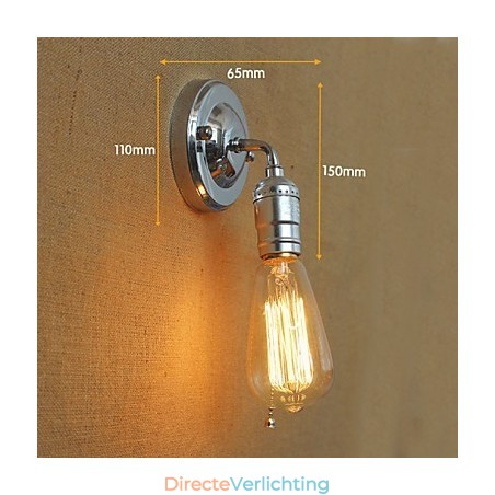Amerikaans landelijk platteland retro modern Edison gloeilamp gangpad mini woonkamer wandlamp Amerikaans landelijk platteland retro modern Edison gloeilamp gangpad mini woonkamer wandlamp