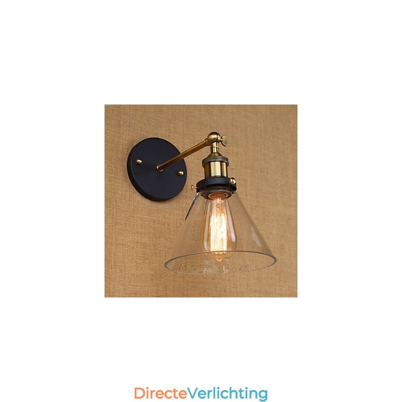 Industriële beltype Amerikaanse landelijke decoratieve wandlamp