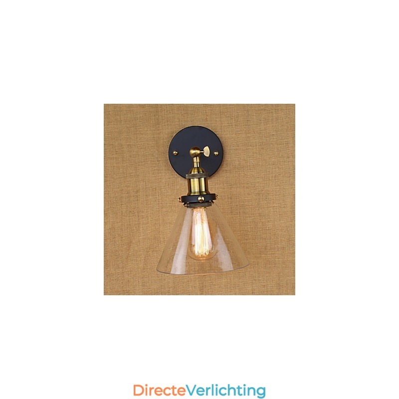 Industriële beltype Amerikaanse landelijke decoratieve wandlamp