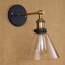 Industriële beltype Amerikaanse landelijke decoratieve wandlamp