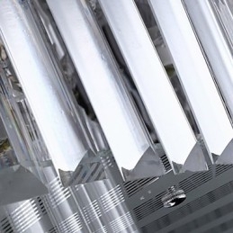 Inbouw met afstandsbediening Modern eigentijds glas