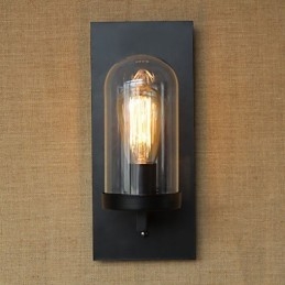 Amerikaanse landelijke stijl woonkamer pastorale gang magazijn industrie nachtkastje bar decoratieve wandlamp