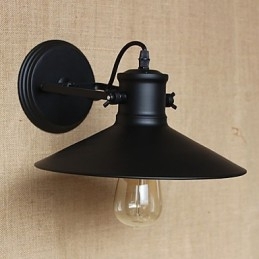 Retro Modern Creatief Industrieel Wind Zwart Verfwinkel Magazijn Bar Café Hotel IJzeren Wandlamp