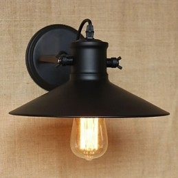 Retro Modern Creatief Industrieel Wind Zwart Verfwinkel Magazijn Bar Café Hotel IJzeren Wandlamp