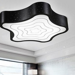 Moderne creatieve gecontracteerde en hedendaagse creatieve geometrische zeester absorberen koepel licht licht