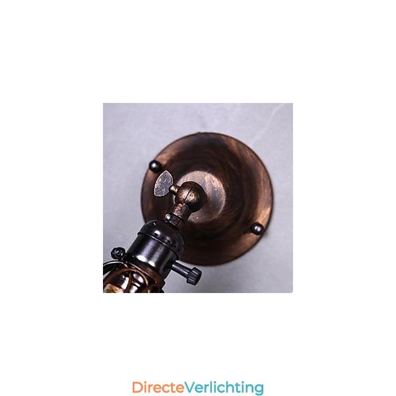 Kleine kooi wandlamp industriële stijl herstel van oude manieren van gang gang lampen en lantaarns