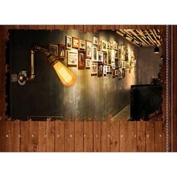 American Village Loft Industriële Edison Stijl Vintage Wandlamp Lamp Retro Waterpijplamp Wandlamp