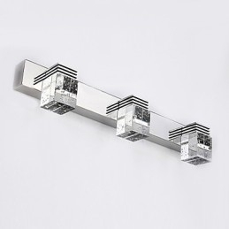 Wandlampen Badkamerverlichting Wandwassers Kristal Mini Stijl Modern Hedendaags Metaal