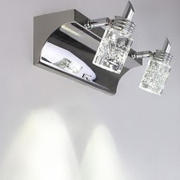 Kristallen badkamerverlichting moderne eigentijdse metaal