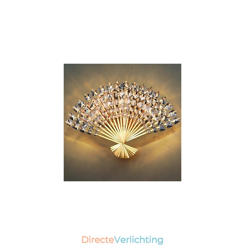 Valentijnsdag De Fan Wanddecoratie Geschenken Hedendaagse En Gecontracteerde Kristallen Wandlamp Licht