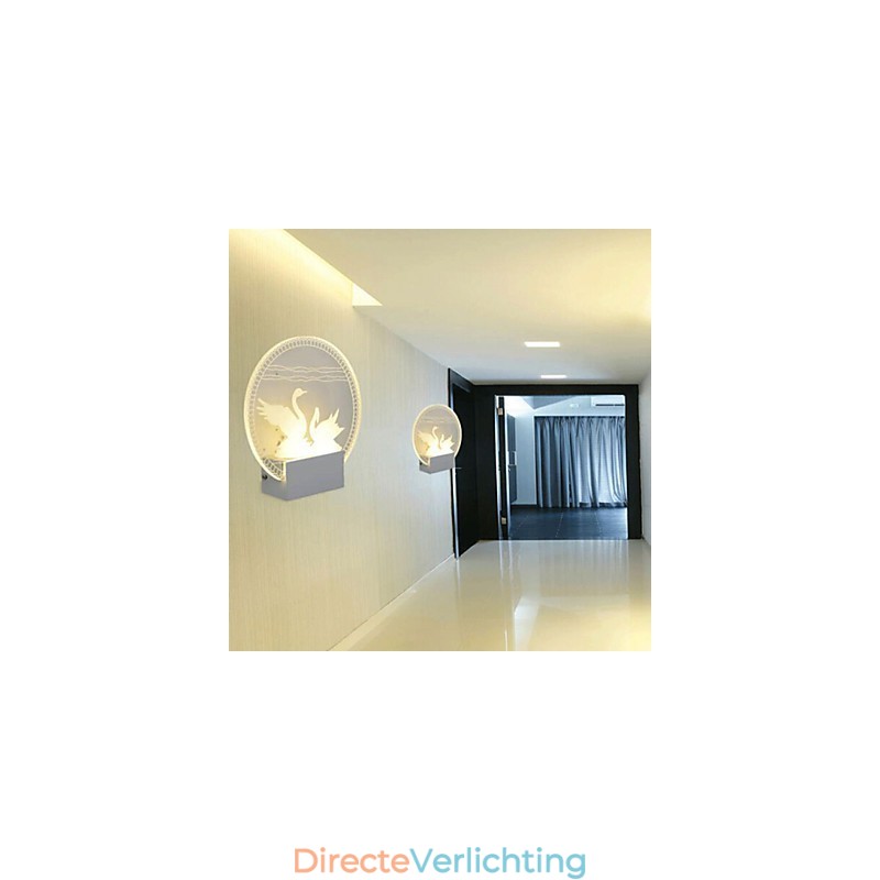 Acryl Wandlamp PVC Lamp Licht Modern Hedendaags Metaal