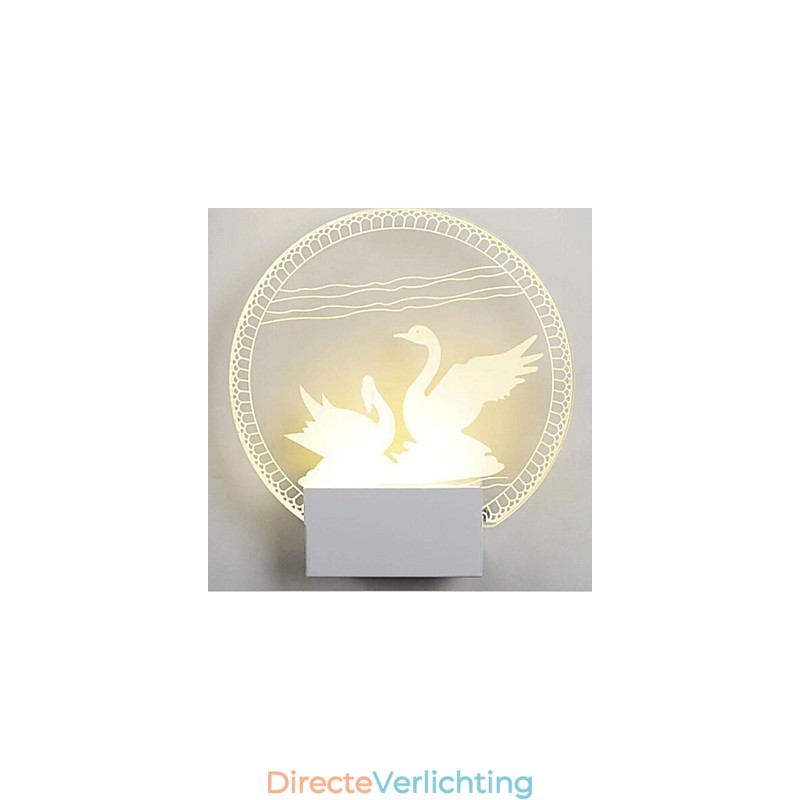 Acryl Wandlamp PVC Lamp Licht Modern Hedendaags Metaal